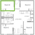 Premium W/Window Floor Plan 4